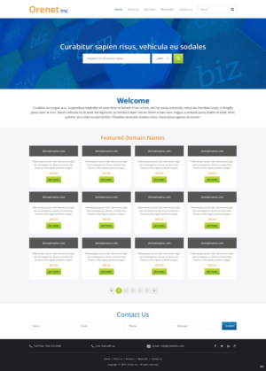 Web Design by pb for ore net marketing | Design: #11738997