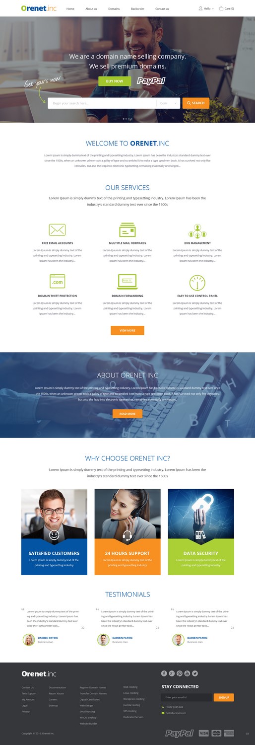 Web Design by pb for ore net marketing | Design #11741059