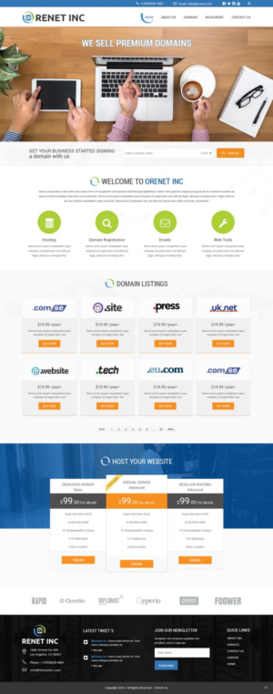 Diseño Web por pb para ore net marketing | Diseño: #11741060