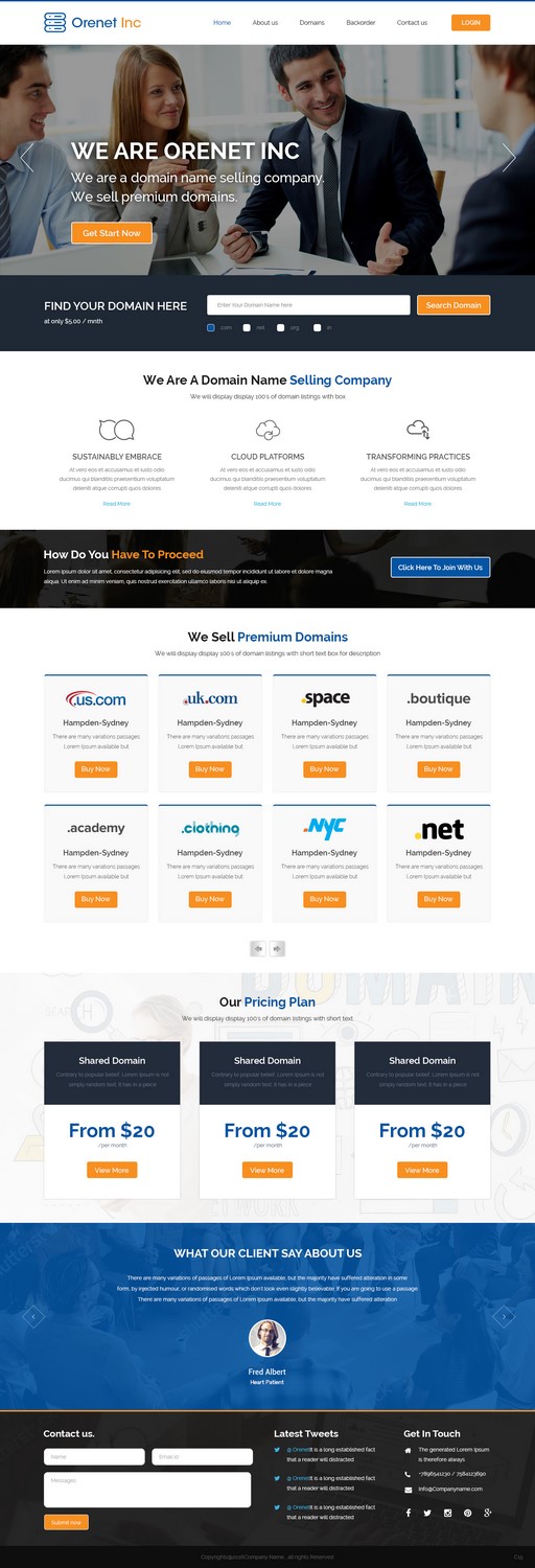 Web Design by pb for ore net marketing | Design #11741061