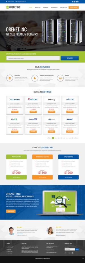 Diseño Web por pb para ore net marketing | Diseño: #11741062