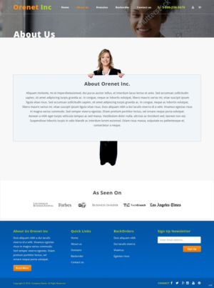 Diseño Web por pb para ore net marketing | Diseño: #11907970