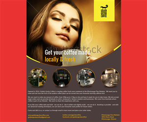 Flyer Design by Sourav Sen for Golden Gecko Coffee | Design #5111958