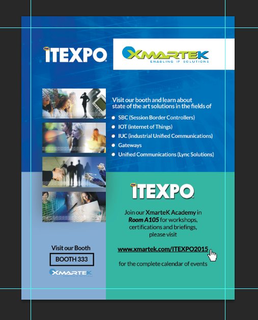 Advertisement Design by Hiddenmine for XmarteK LLC | Design #5086558