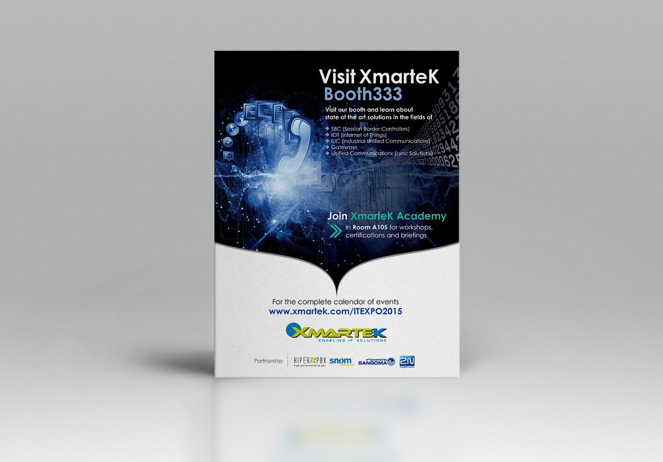 Advertisement Design by EDEN B. DESIGN for XmarteK LLC | Design #5100598