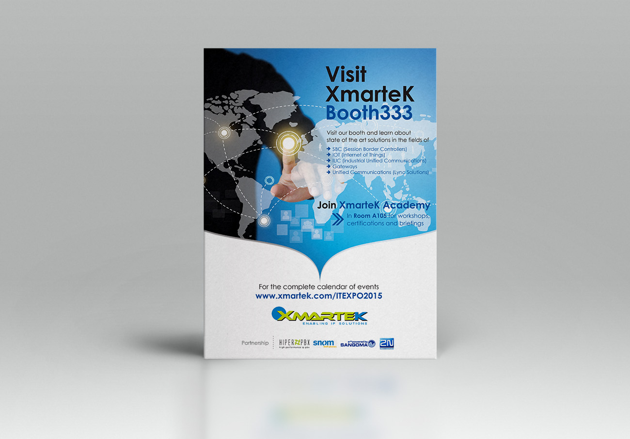 Advertisement Design by EDEN B. DESIGN for XmarteK LLC | Design #5100679