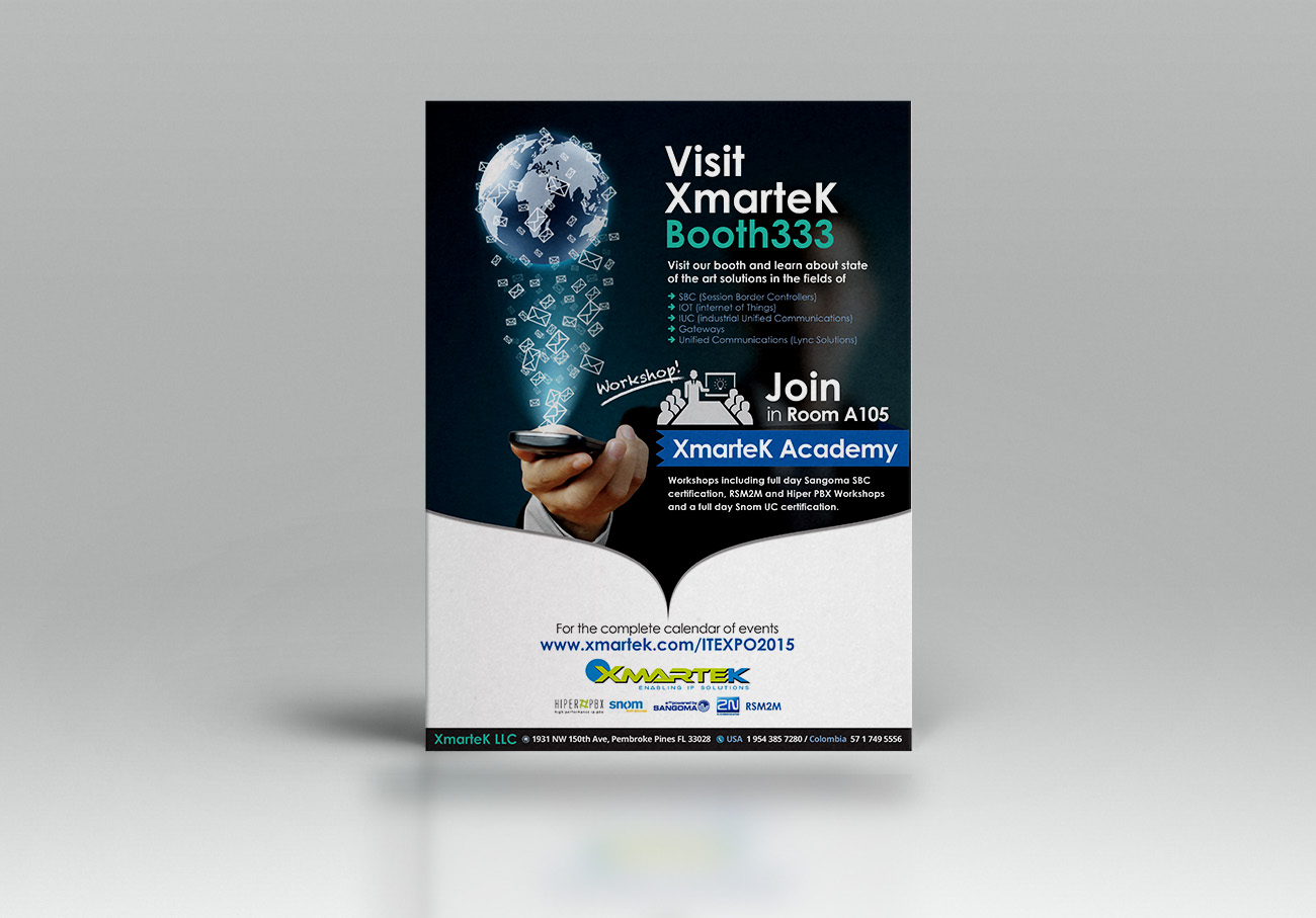 Advertisement Design by EDEN B. DESIGN for XmarteK LLC | Design #5105133