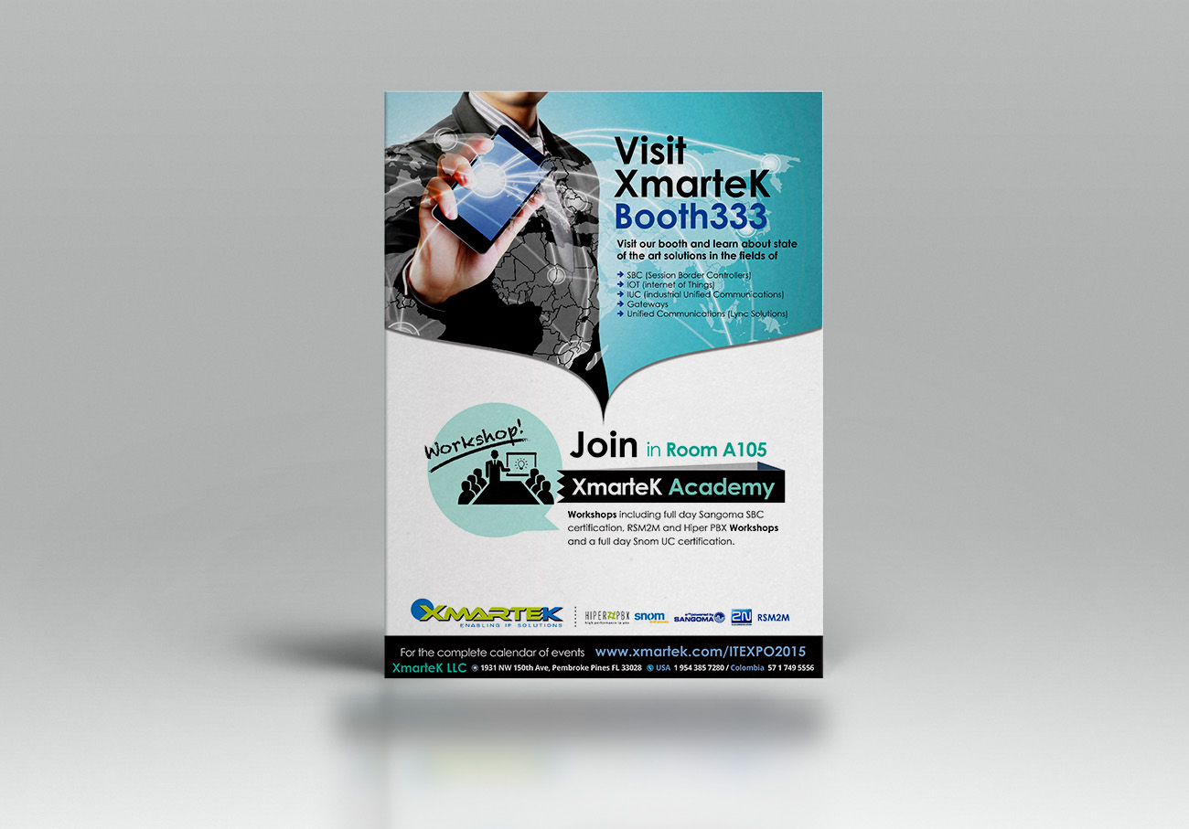 Advertisement Design by EDEN B. DESIGN for XmarteK LLC | Design #5108350