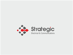 Strategic Electrical & Communications | Logo Design by Logocraft