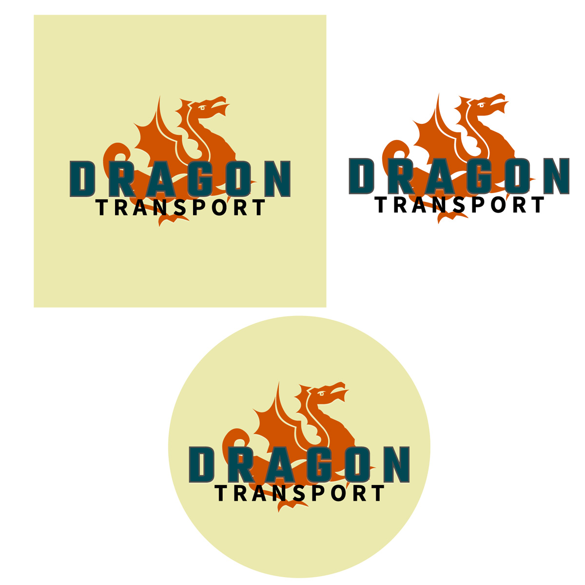 Grafik-Design von Venus L. Penaflor für Dragon Transport | Design #5092230