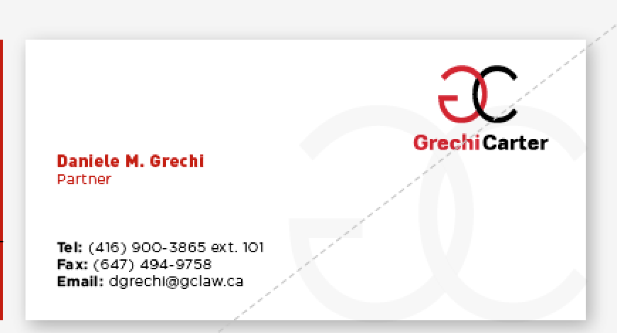 Diseño de Tarjeta de Presentación por DC Studio Design para este proyecto | Diseño #5080056