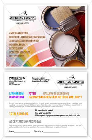 Postcard Design by DC Studio Design for this project | Design: #5080621
