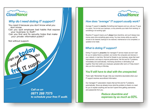 Design de Flyer par Crico pour Cloudhance | Design : #1498684