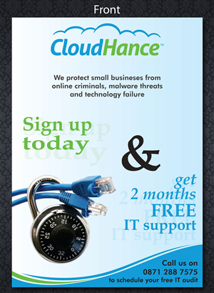 Design de Flyer par Sbss pour Cloudhance | Design : #1428615