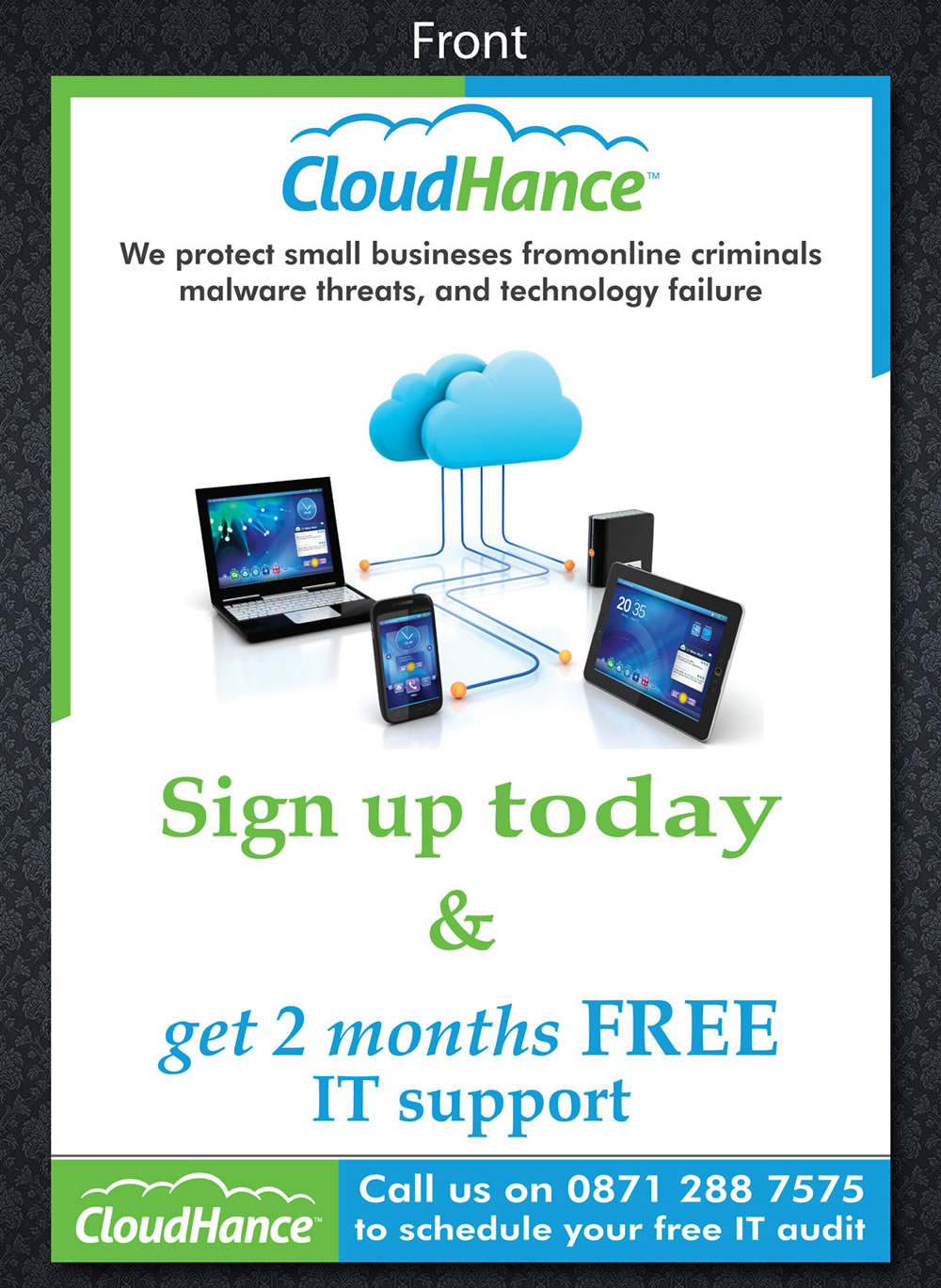 Design de Flyer par Sbss pour Cloudhance | Design #1428639