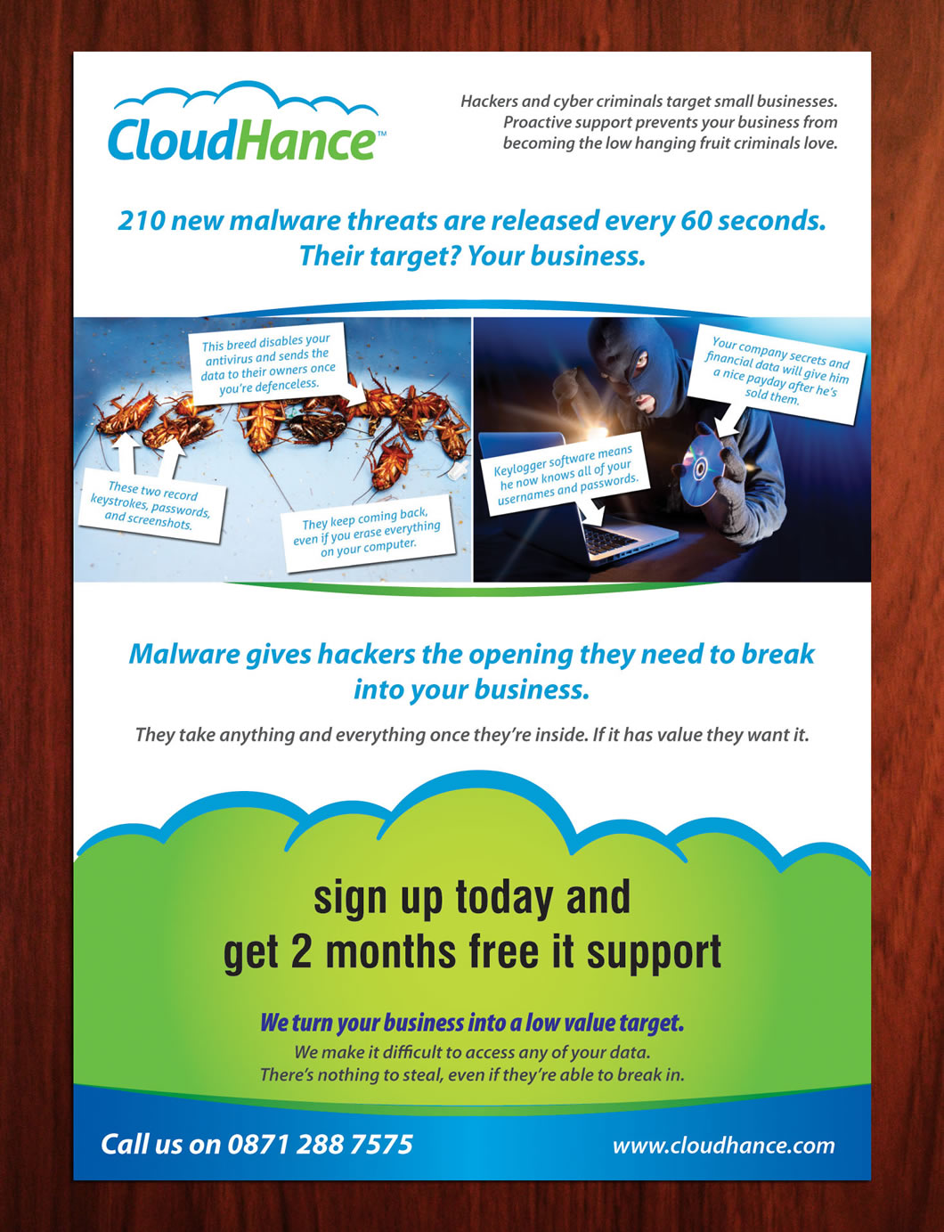 Design de Flyer par Sbss pour Cloudhance | Design : #1446785