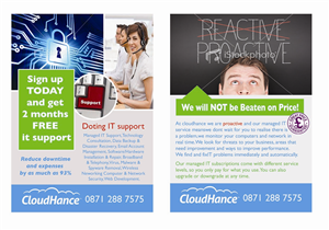 Design de Flyer par Lou Sharp pour Cloudhance | Design #1497206