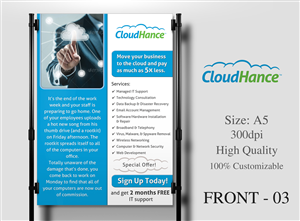 Design de Flyer par Creative Chamber pour Cloudhance | Design : #1498869