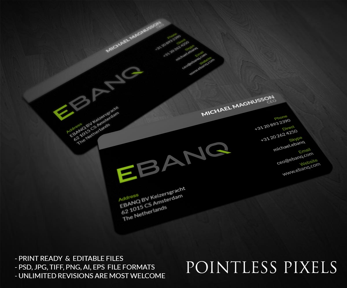 Diseño de Tarjeta de Presentación por Pointless Pixels India para CAPTELA LTD | Diseño #5088079