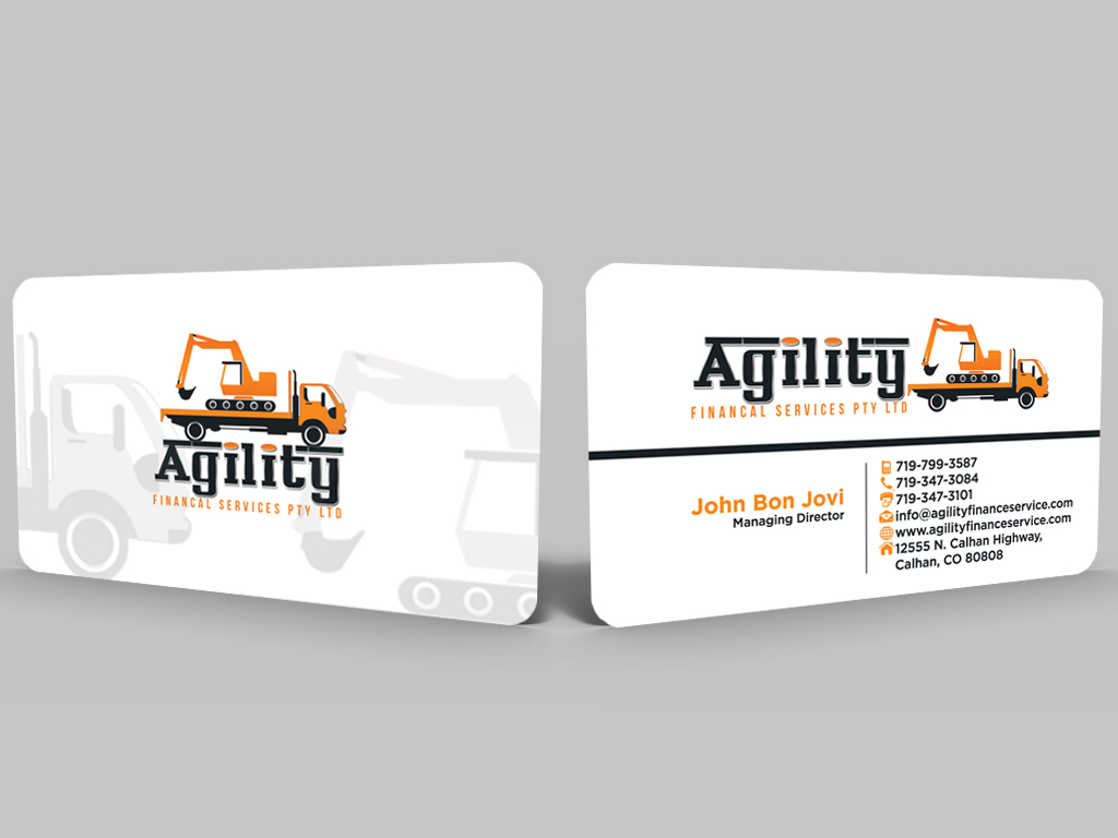 Logo Design by Hardcore Design for Agility Financal Services pty Ltd | Design #5124815