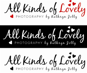 Logo-Design von Effective Art Boutique für All Kinds of Lovely Photography | Design #260355