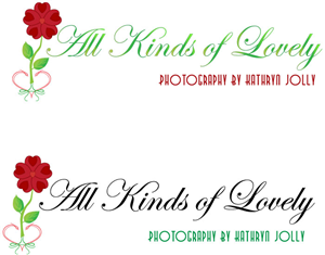 Logo Design by Humble Gallery for All Kinds of Lovely Photography | Design: #260288