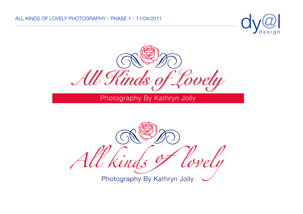 Logo Design by Dyal Design for All Kinds of Lovely Photography | Design #257511