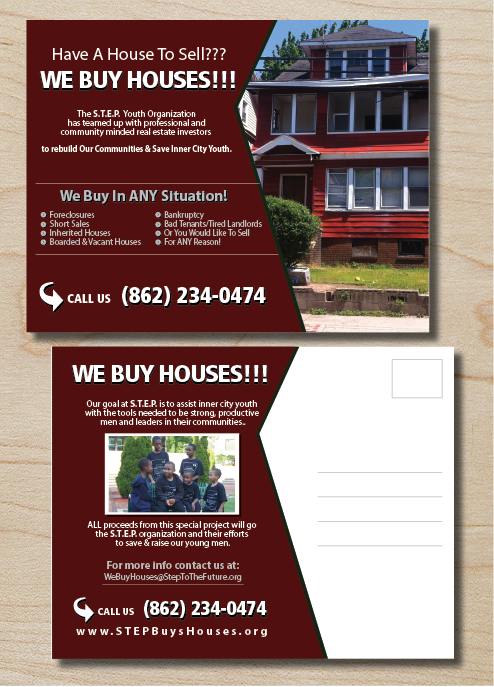 Postcard Design by alex989 for this project | Design #5085521