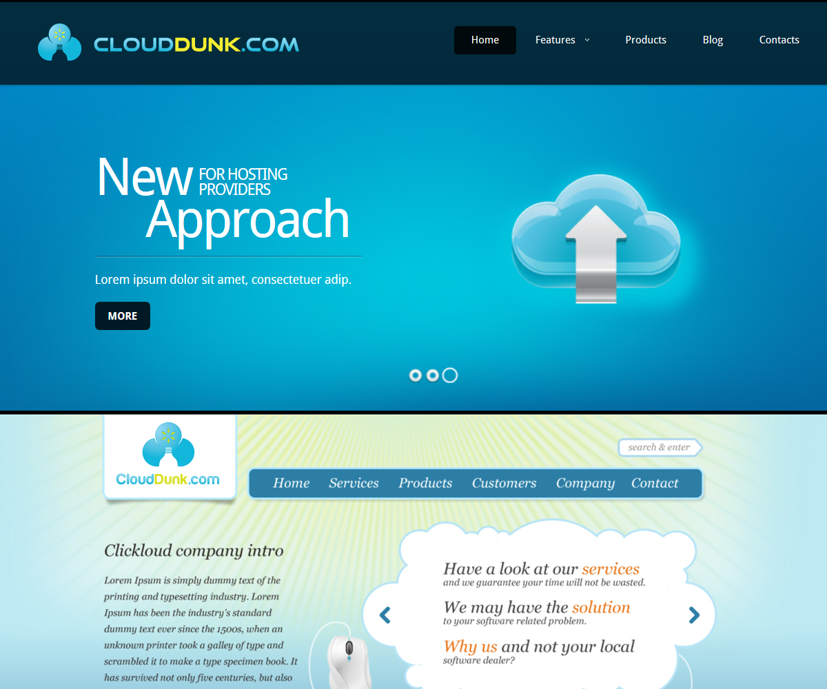 Logo-Design von thulet für CloudDunk Inc. | Design #5137577