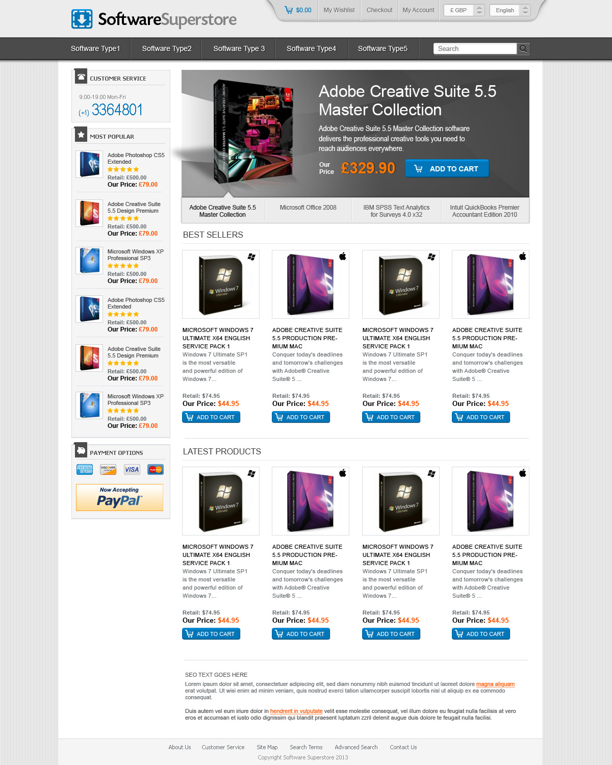 Web Design by My Name for pcfritz.de Onlinestore GmbH | Design #1433482