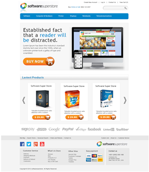 Web Design by webxvision for pcfritz.de Onlinestore GmbH | Design #1446351