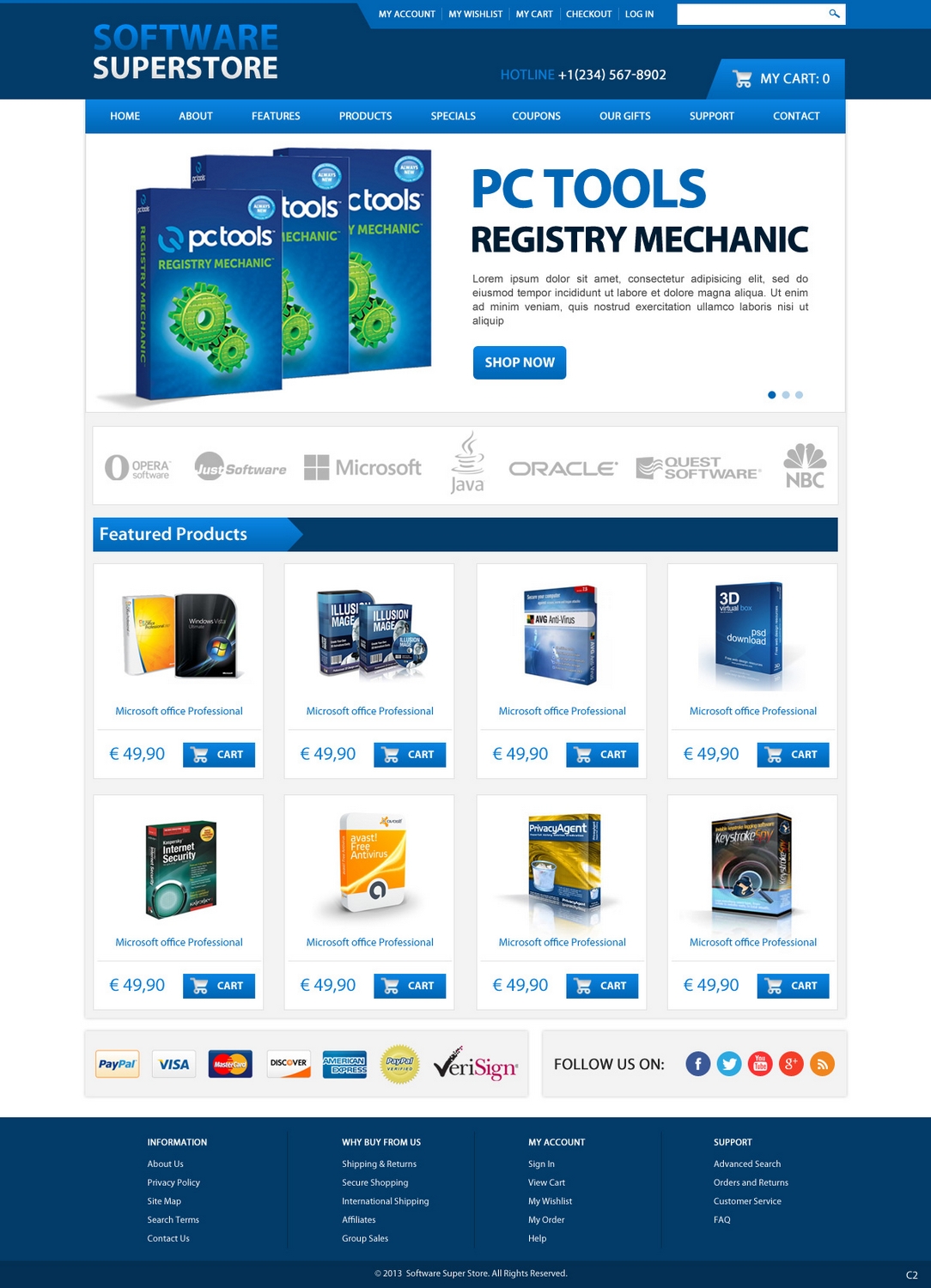 Web Design by pb for pcfritz.de Onlinestore GmbH | Design #1433152