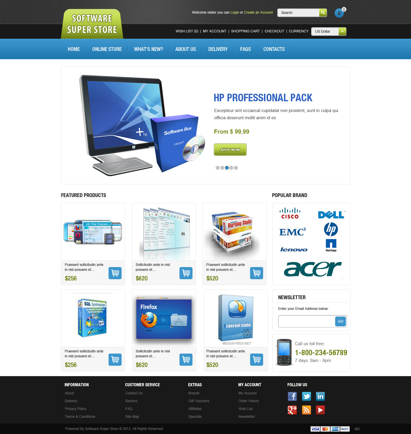 Web Design by pb for pcfritz.de Onlinestore GmbH | Design #1433156