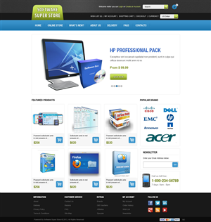Web Design by pb for pcfritz.de Onlinestore GmbH | Design: #1433156