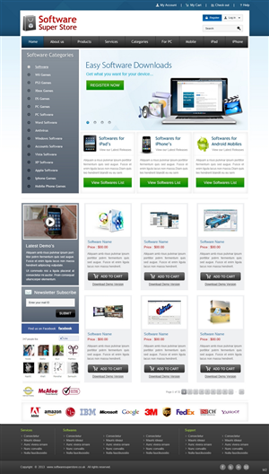 Web Design by pb for pcfritz.de Onlinestore GmbH | Design: #1433164