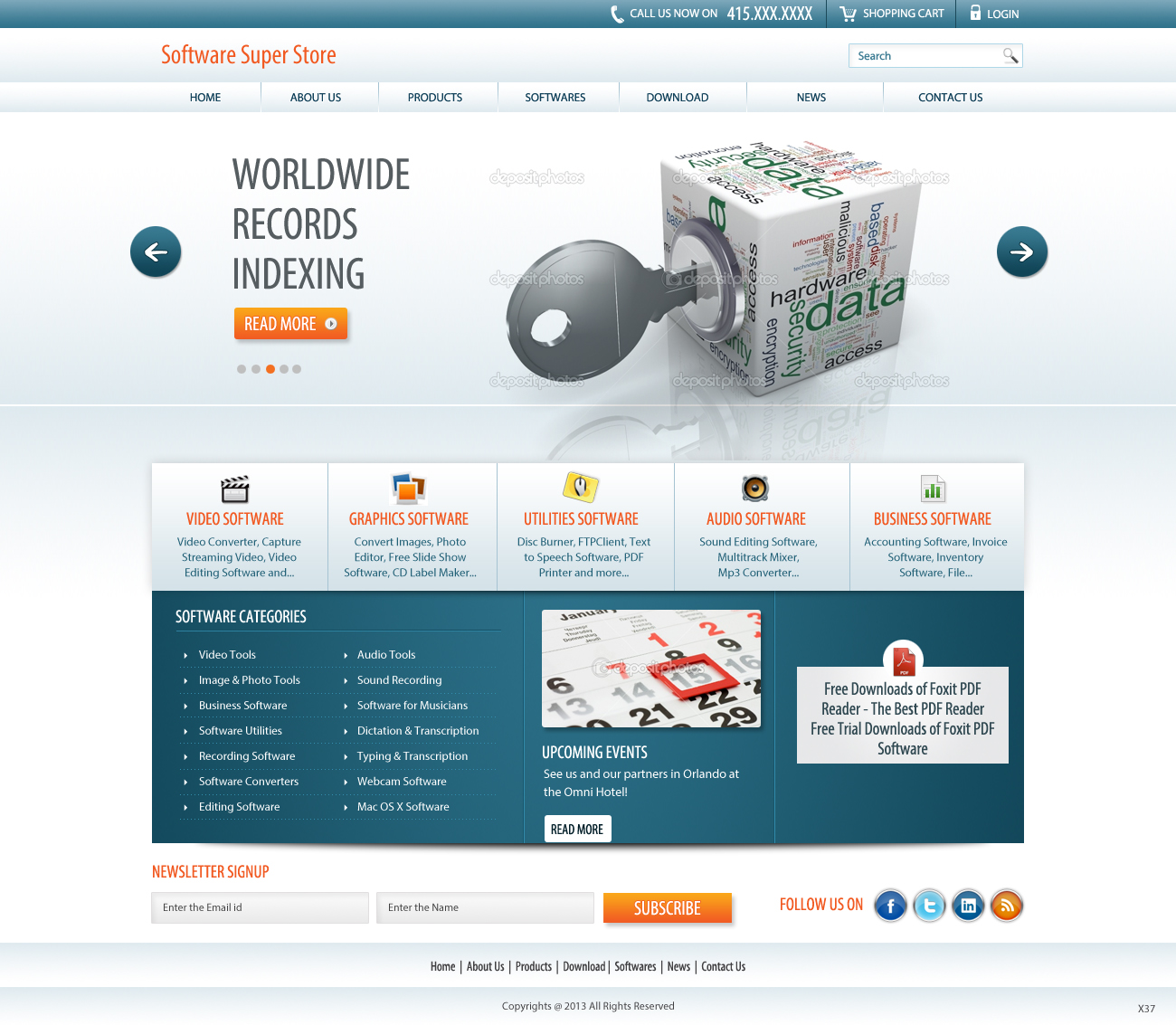 Web Design by pb for pcfritz.de Onlinestore GmbH | Design #1437835