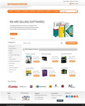 Web Design by pb for pcfritz.de Onlinestore GmbH | Design: #1446009