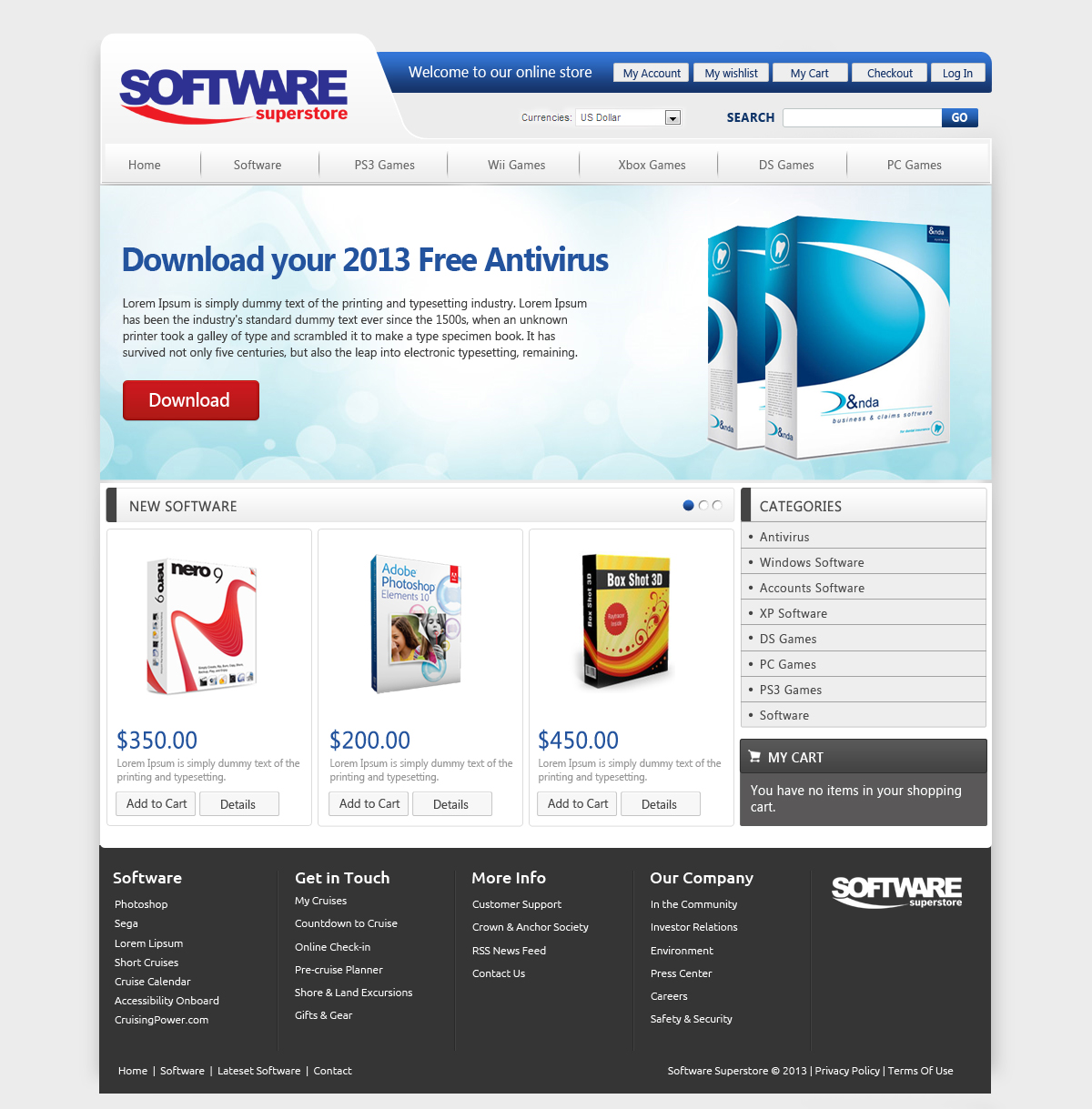 Web Design by OM for pcfritz.de Onlinestore GmbH | Design #1452606