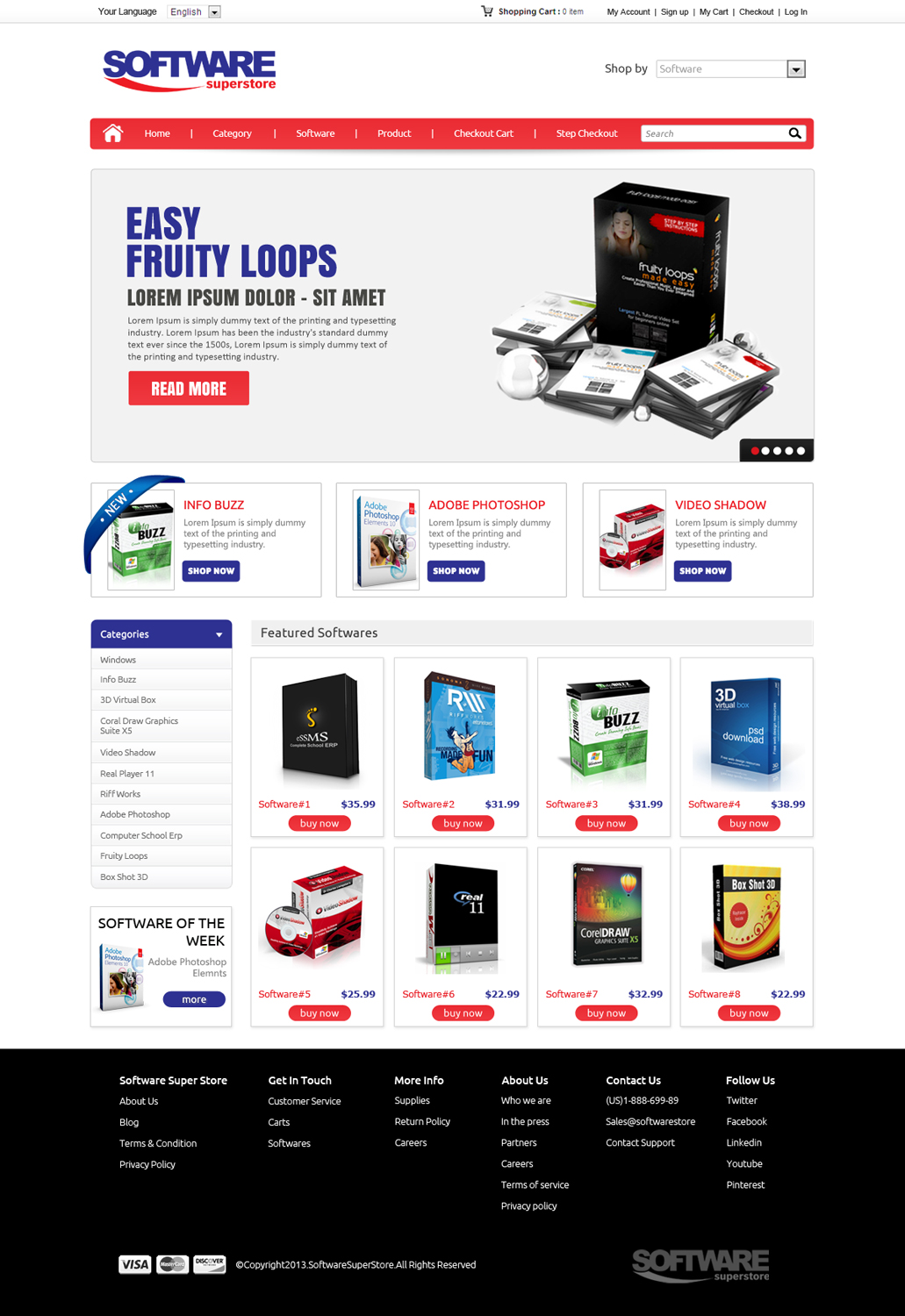 Web Design by OM for pcfritz.de Onlinestore GmbH | Design #1452859