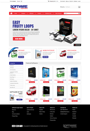 Web Design by OM for pcfritz.de Onlinestore GmbH | Design: #1452859