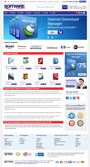 Web Design by OM for pcfritz.de Onlinestore GmbH | Design: #1452863