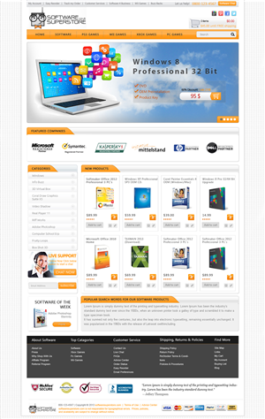 Web Design by OM for pcfritz.de Onlinestore GmbH | Design: #1457061