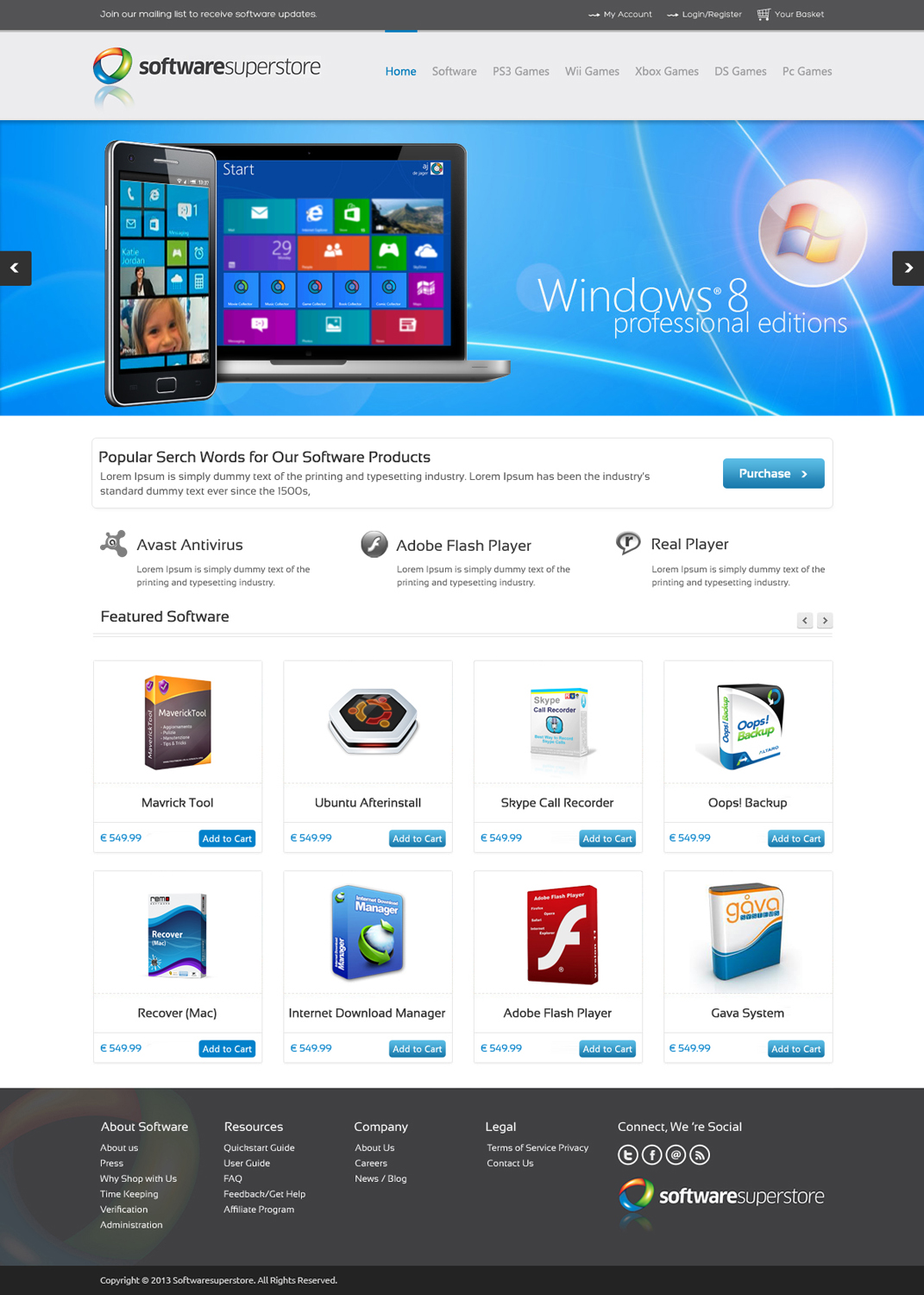Web Design by OM for pcfritz.de Onlinestore GmbH | Design #1457064