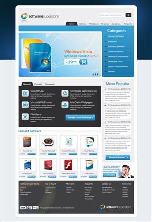 Web Design by OM for pcfritz.de Onlinestore GmbH | Design: #1461051