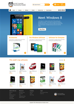 Web Design by OM for pcfritz.de Onlinestore GmbH | Design: #1461060