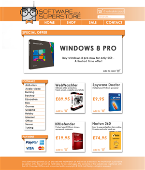 Web Design by AvM Design for pcfritz.de Onlinestore GmbH | Design: #1437070