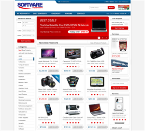 Web Design by eMango for pcfritz.de Onlinestore GmbH | Design #1452643