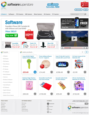 Web Design by Creative Usha for pcfritz.de Onlinestore GmbH | Design: #1440158