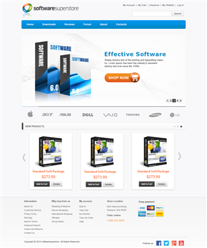 Web Design by Creative X Designs for pcfritz.de Onlinestore GmbH | Design: #1466789