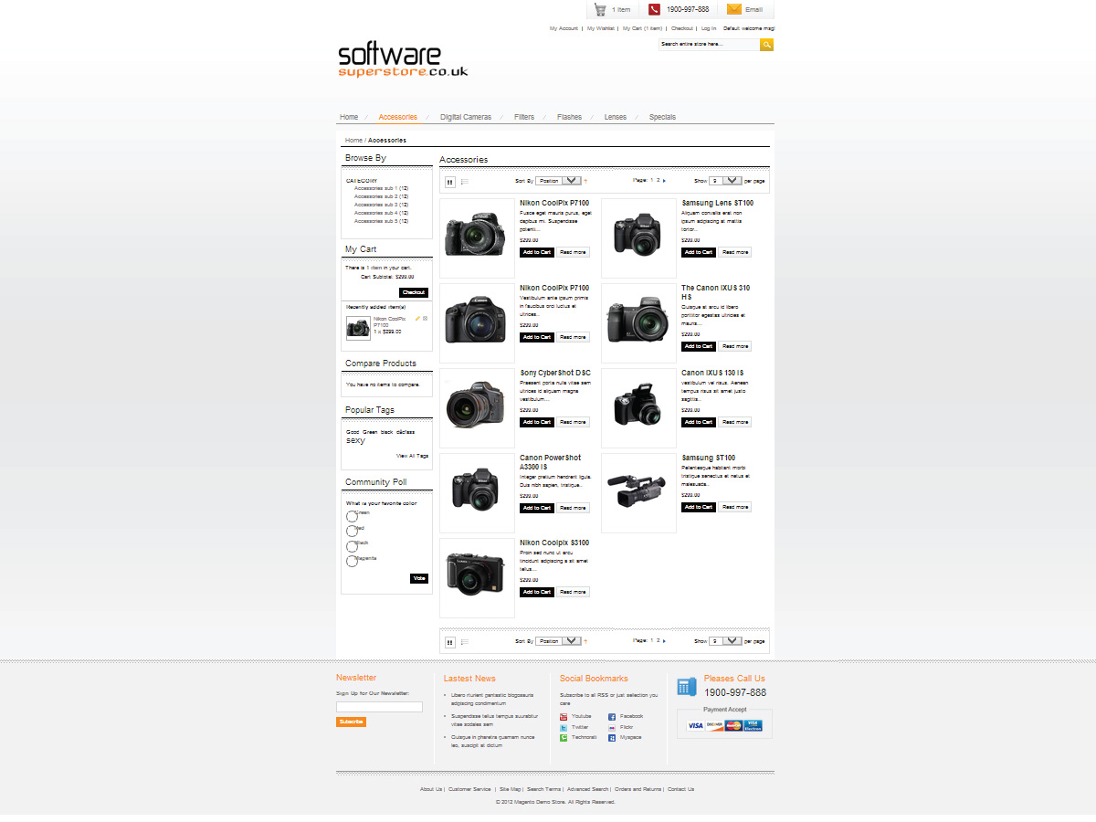 Web Design by hirundo.design for pcfritz.de Onlinestore GmbH | Design #1470717